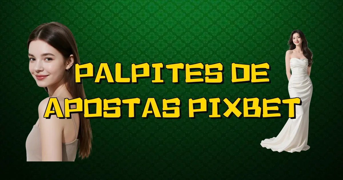 Palpites De Apostas Pixbet Oficial