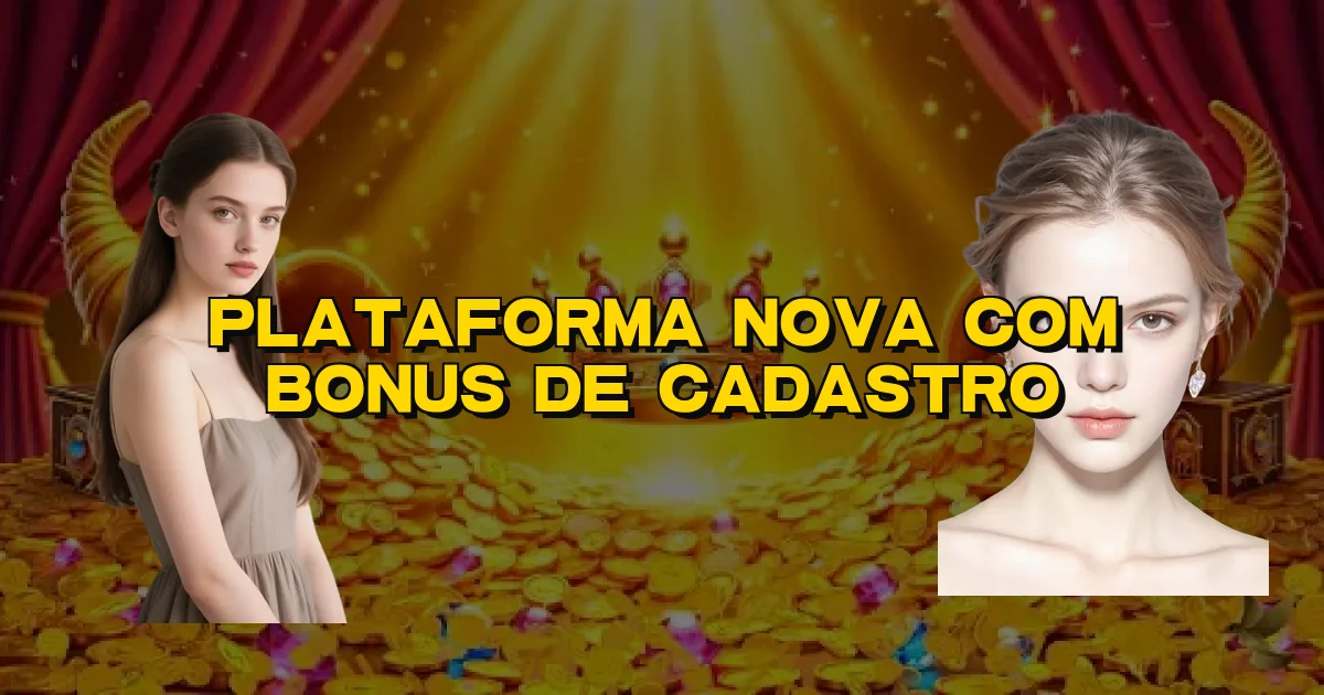 Plataforma Nova Com Bonus De Cadastro Oficial