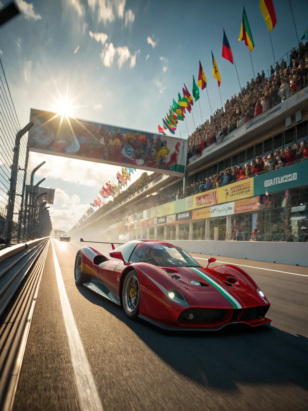 A dynamic image of a Formula 1 race, emphasizing the speed and technology involved, showcasing the Formula 1 betting options on New88.